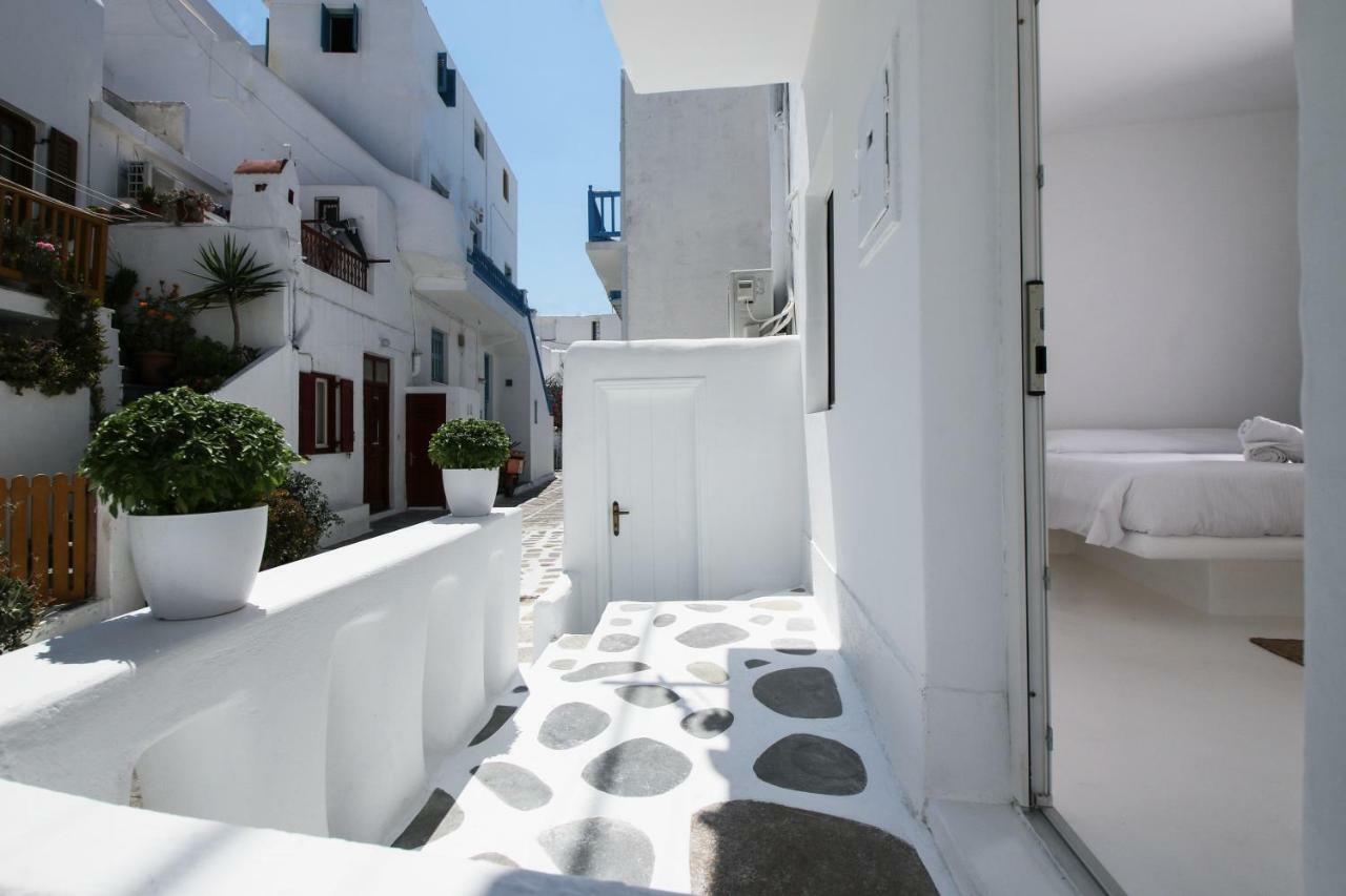 Arktos White Apartments Mykonos Town Exterior foto